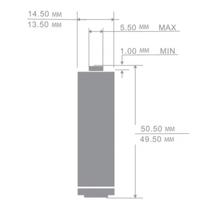 Аккумулятор AA/R6 1000мА.ч NI-CD BP-2 металлик (блист.2шт) Camelion 
