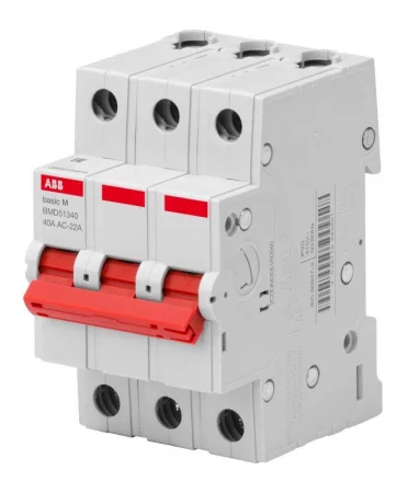 Выключатель нагрузки мод. 3п 40А Basic M BMD51340 ABB 