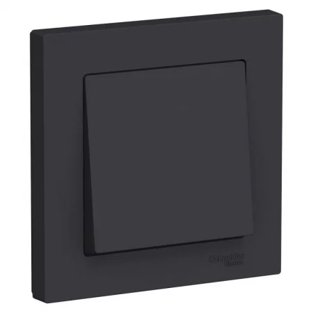 Выключатель 1-кл. СП AtlasDesign 10А IP20 (сх. 1) 10AX в сборе карбон SE 