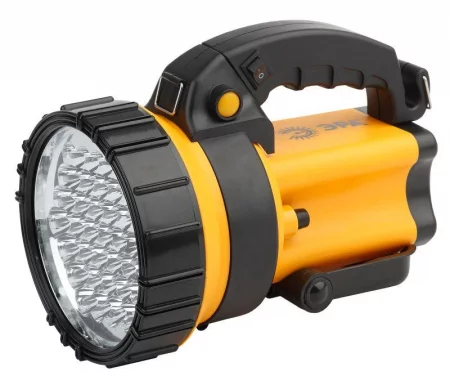 Фонарь-прожектор аккумуляторный Альфа PA-603 36LED литиевый аккум. 3А.ч ЗУ 220В + 12В (инд. упак.) Эра 