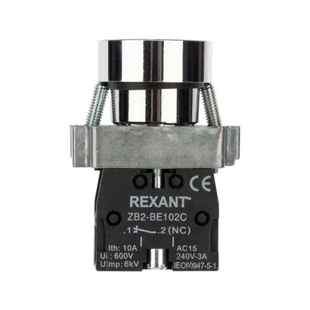 Кнопка XB2 зел. NO Rexant 