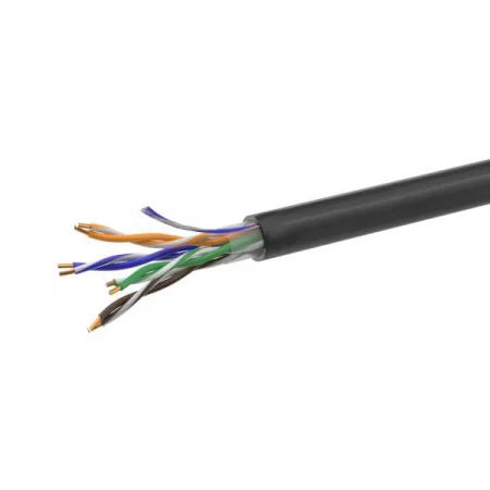 Кабель витая пара U/UTP кат.5E 4х2х24AWG solid CCA PE Out. 305м (м) Net.on 