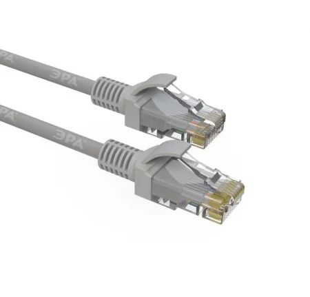 Патч-корд кат.5E U/UTP PC-1U-A Simple 1м сер. Эра 