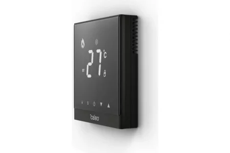 Терморегулятор C732 встраиваемый цифровой 3.5кВт черн. CALEO 