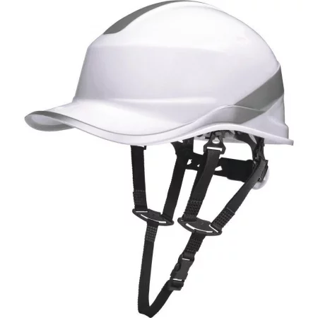 Каска защитная BASEBALL DIAMOND V UP из ABS бел. с храповым механизмом Delta Plus 