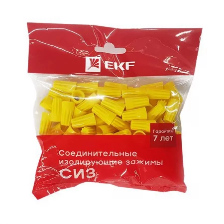Соединитель проводов СИЗ-4 1.75-10.5кв.мм (уп.100шт) EKF 