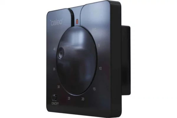 Терморегулятор C430 black встраиваемый аналоговый 3.5кВт CALEO 