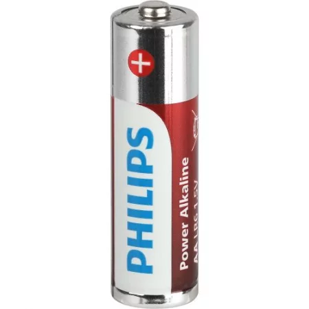 Элемент питания алкалиновый AA/LR6 1.5В Power (блист. 4шт) Philips 
