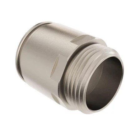 Муфта труба-коробка d32мм IP66/IP67 М32х1.5 никелир. латунь DKC 