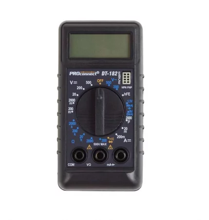 Мультиметр портативный М-182 (DT-182) PROCONNECT 