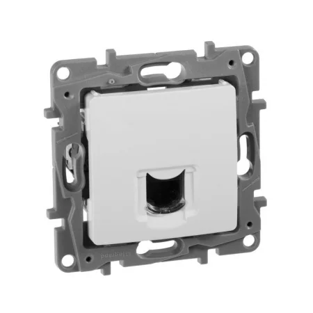 Розетка компьютерная СП Etika RJ45 CAT.6 UTP бел. Leg 