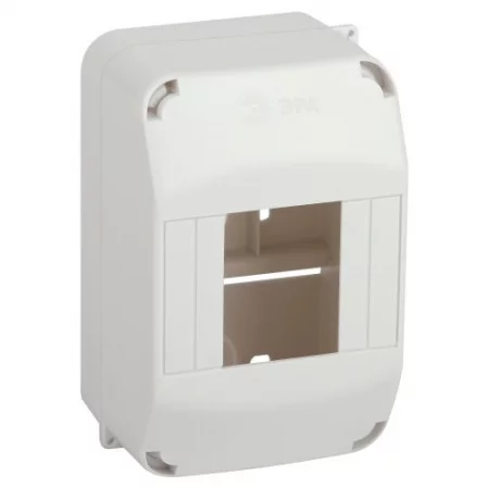 Корпус навесной КМПн 1/4 IP20 пластик. бел. kmpn1.4 SIMPLE Эра 