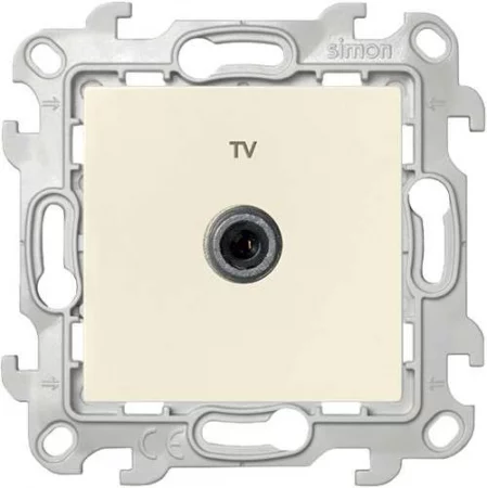 Розетка телевизионная одиночная TV СП Simon 24 IP20 механизм сл. кость Simon 