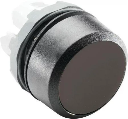 Кнопка MP1-10B без фикс. без подсветки (только корпус) черн. ABB 