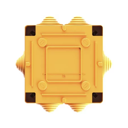 Коробка ответвительная FS 100х100х50мм IP55 4п 450В 6А 4кв.мм с кабельными вводами и клеммниками пластик. DKC 