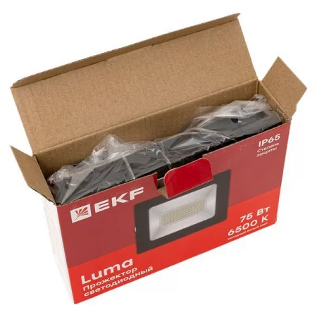 Прожектор светодиодный СДО-3005 75Вт 6500К IP65 Basic EKF 