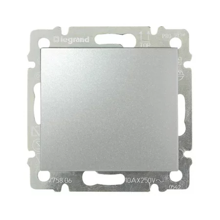 Выключатель 1-кл. СП Valena 10А IP31 250В механизм алюм. Leg 
