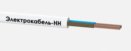 Провод ПВС 2х6 380В Б (бухта) (м) ЭЛЕКТРОКАБЕЛЬ НН 