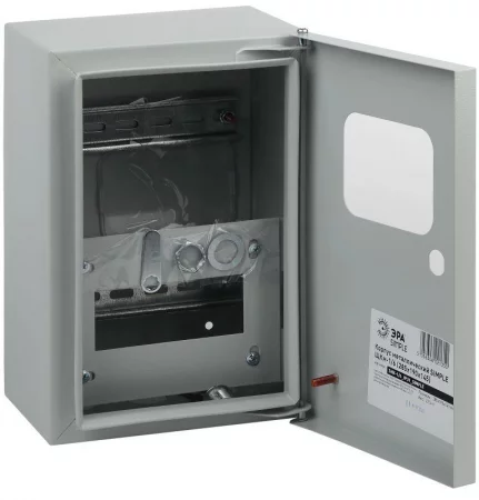 Корпус металлический ЩУРн-1/6 285х190х145 IP31 NO_SIMPLE_STM_SHK-1/6_IP31 ЭРА 