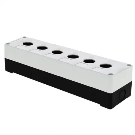 Корпус КП106 6 кнопок бел. EKF 
