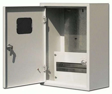 Корпус учетный навесной ЩРУН-1/12 400х300х160 1ф 12мод. IP31 метал. DEKraft 