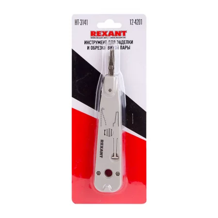 Инструмент для заделки и обрезки витой пары 110 (ht-3141) Rexant 