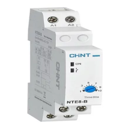 Реле времени NTE8-120B (задержка времени включения) 12-120с 1НО DC 24В (R) CHINT 