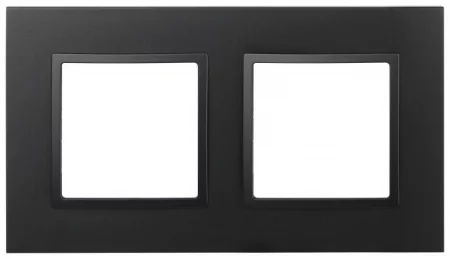 Рамка 2-м Elegance 14-5012-05 Classic антрацит Эра 