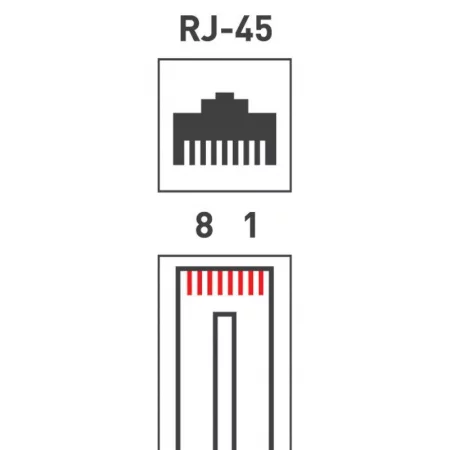 Джек компьютерный RJ45 (8P8C) кат.5E (уп.100шт) Rexant 