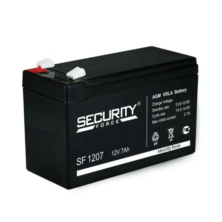 Аккумулятор ОПС 12В 7А.ч SF 1207 Security Force 