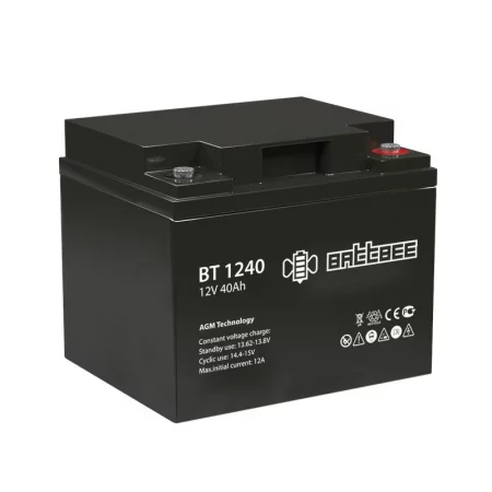 Аккумулятор ОПС 12В 40А.ч Battbee Delta 