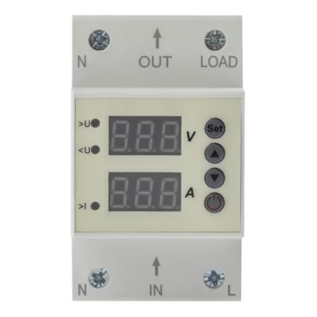 Реле контроля напряжения и тока PRO NO-903-42 РКНТ-1 63А эл. дисплей Эра 