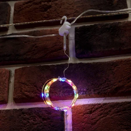 Гирлянда светодиодный занавес из росы 3х3м 300 LED IP20 USB + пульт управления с крючками для крепления мультиколор Neon-Night 