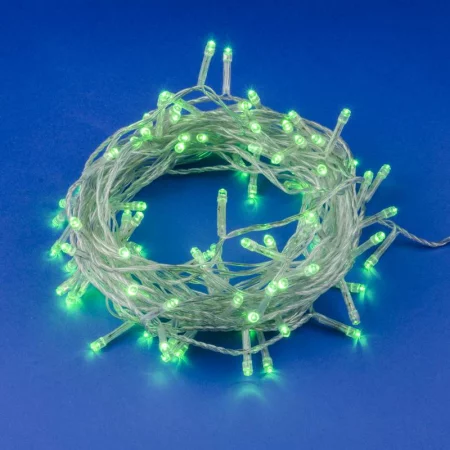 Гирлянда LED ULD-S1000-100/DTA GREEN IP20 10м 100 диодов зел. свет провод прозр. Uniel 