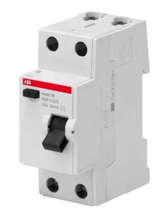 Выключатель диф. тока 2п 63А 30мА тип AC Basic M BMF41263 ABB 