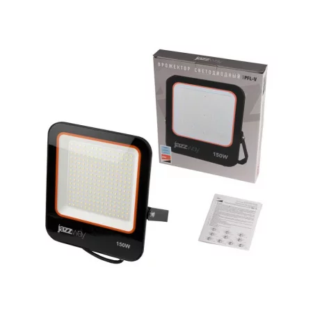 Прожектор светодиодный PFL-V 150Вт 6500К IP65 ДО Pro JazzWay 
