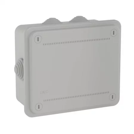 Коробка распределительная ОП 120х80х50мм IP55 6 каб. ввод DKC 