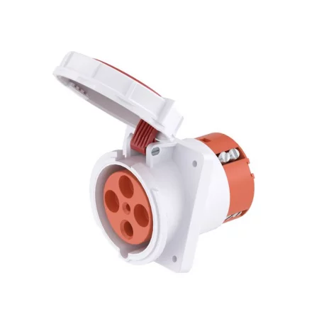 Розетка скрыт. уст. 63А 400В 3P+E IP67 DKC 