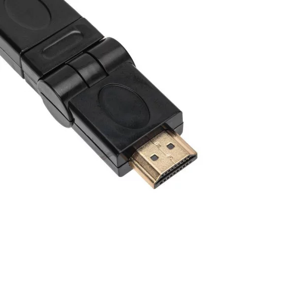 Переходник штекер HDMI - гнездо HDMI поворотный Rexant 
