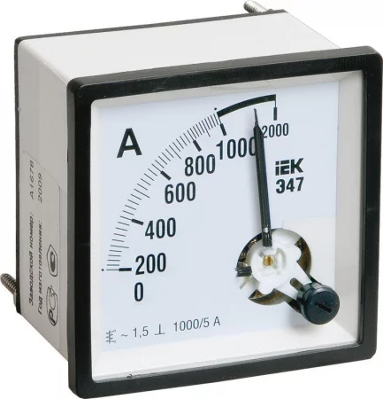 Амперметр Э47 96х96мм 50А кл. точн. 1.5 IEK 