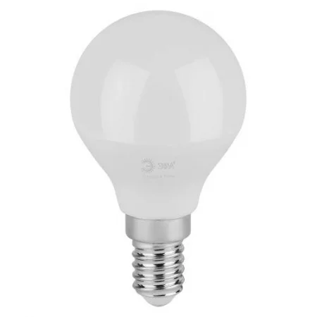 Лампа светодиодная GREEN LINE P45-10W-865-E14 GL 10Вт шар 6500К свет холод. E14 Эра 