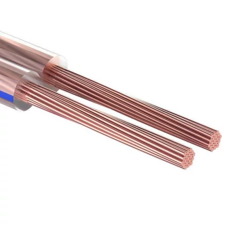 Кабель Stereo 2х1.00 прозр. BLUELINE (уп.20м) Rexant 