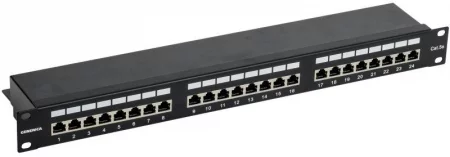 Патч-панель 1U кат.5E FTP 24 порта (Krone) GENERICA 