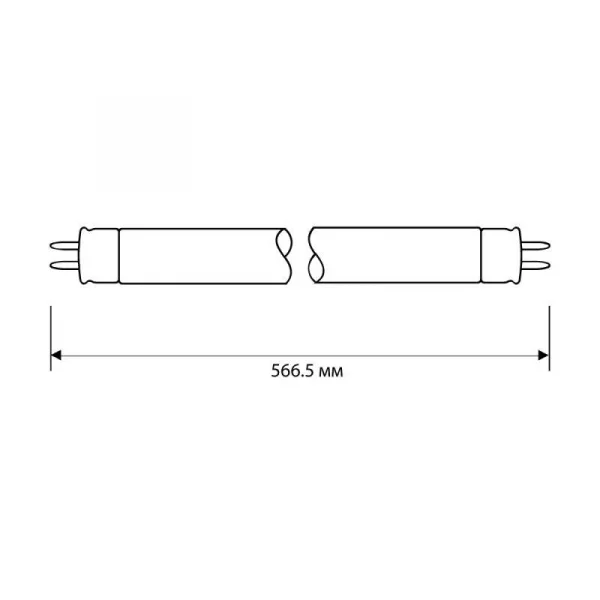 Лампа люминесцентная FT4-20W/54 20Вт T4 6500К G5 Camelion 