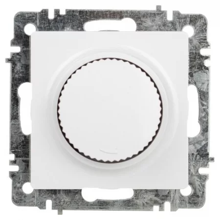 Светорегулятор поворотный СП Accent 6-401-01 600Вт 230В IP20 бел. Intro 