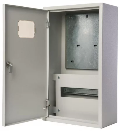 Корпус учетный навесной ЩРУН-3/12 520х300х160 3ф 12мод. IP31 метал. DEKraft 