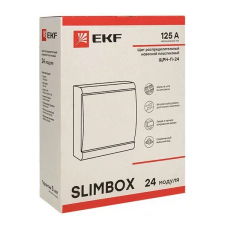 Щит ЩРН-П-24 "SlimBox" IP41 PROxima EKF 