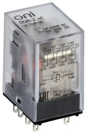 Реле общего назначения OGR-2 4C 24В DC ONI 