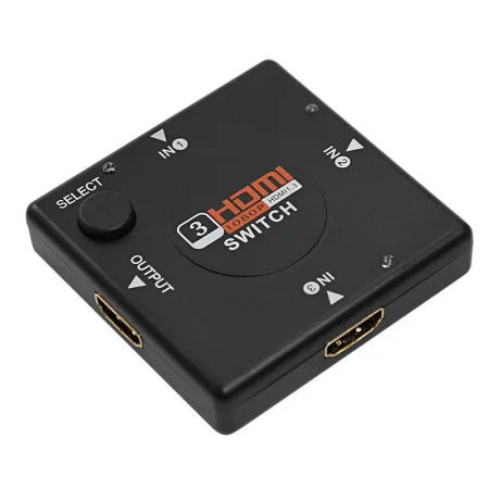 Переключатель HDMI 3х1 без питания Rexant 