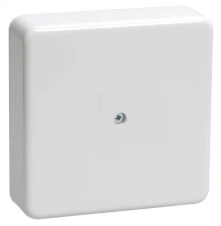 Коробка распаячная ОП 75х75х20 IP40 КМ41212-01 (6 клем. 6кв.мм) бел. IEK 